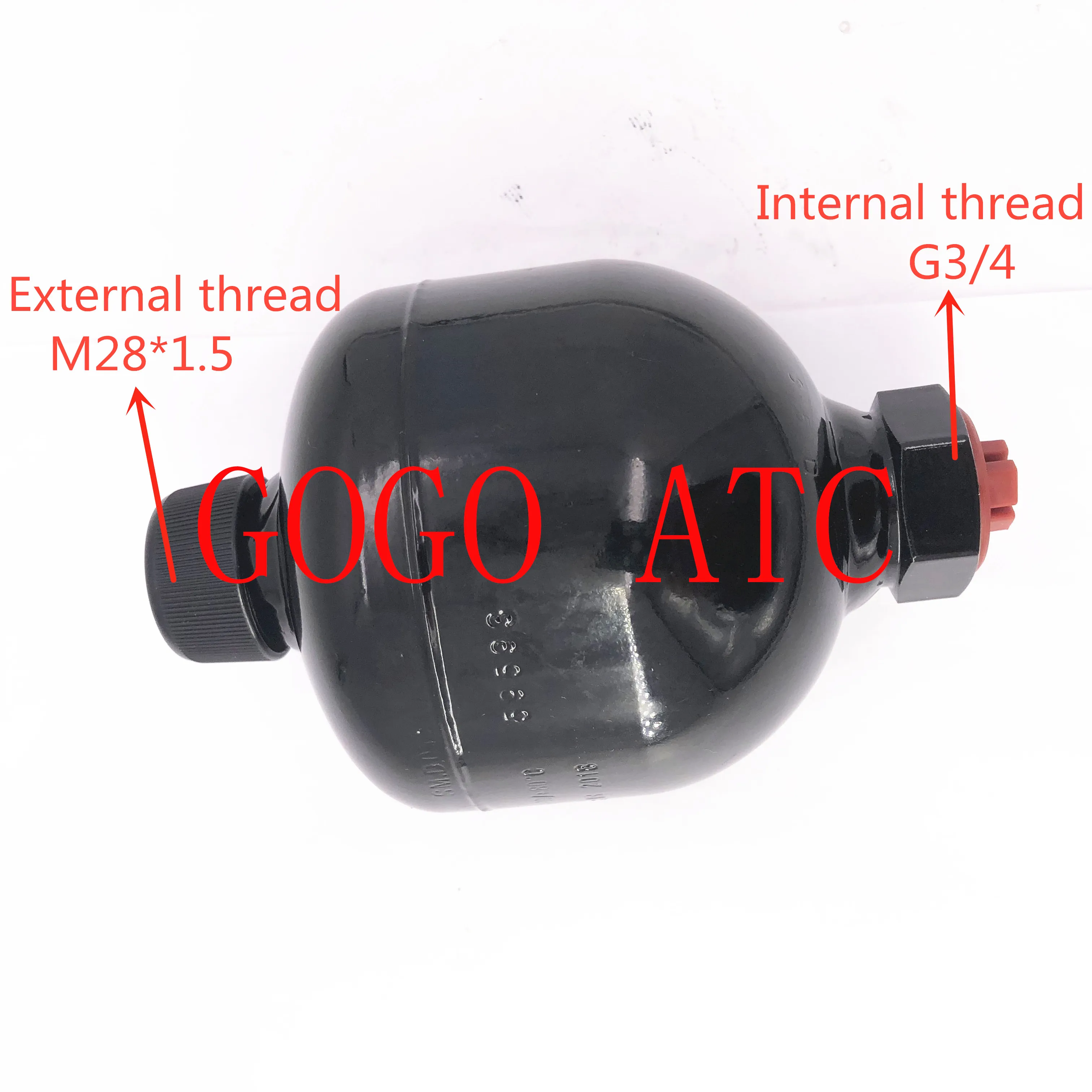 Сделано в Китае вместо SBO серии мембранный буферный бак аккумулятор 0.32L 210bar