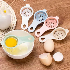 egg separator kitchen gadgets cooking whisk useful things for home tool for eggs set free global shipping