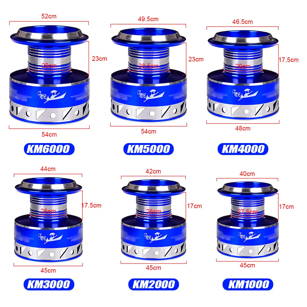 Рыболовная катушка iLure полностью Металлическая для спиннинга максимальная