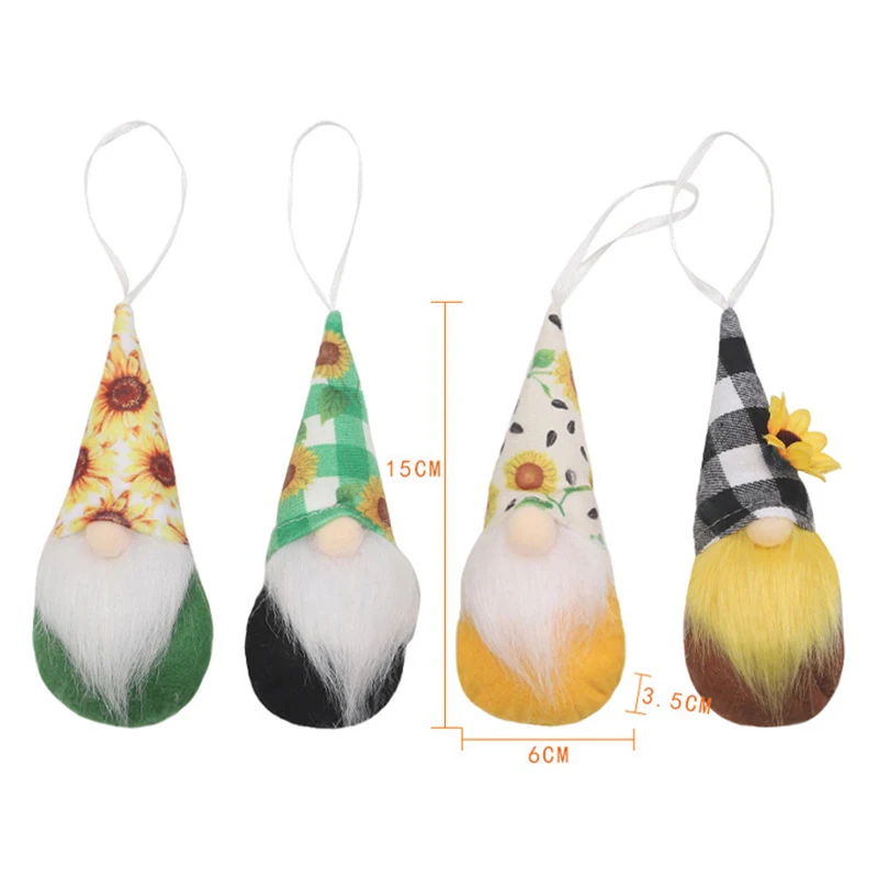 

Practical and durable Summer Lemon Festival Set Doll Pendant Dwarf Decoration Handmade Rudolph Doll Thanksgiving Decorations