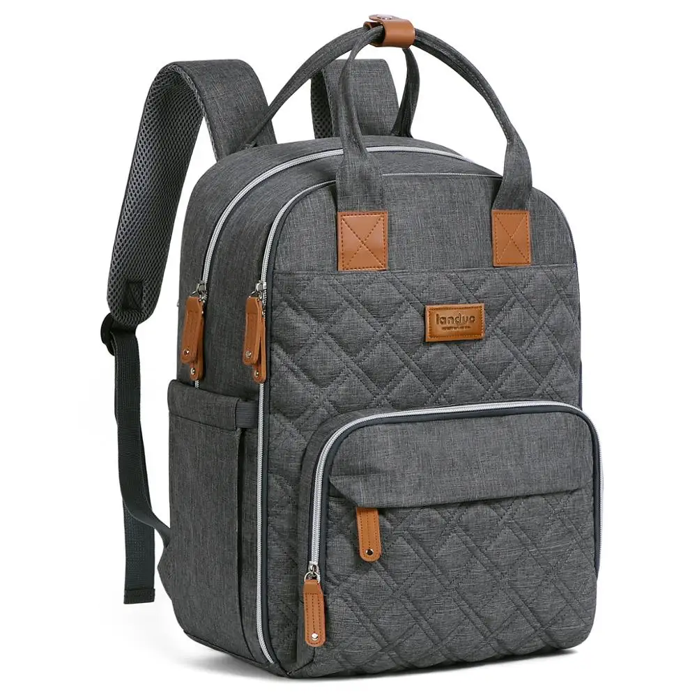 Landuo Mommy Diaper Bags USB port Charge backpack Mummy Large Capacity Travel Nappy bags Multi-function Maternity MPB28 | Мать и ребенок