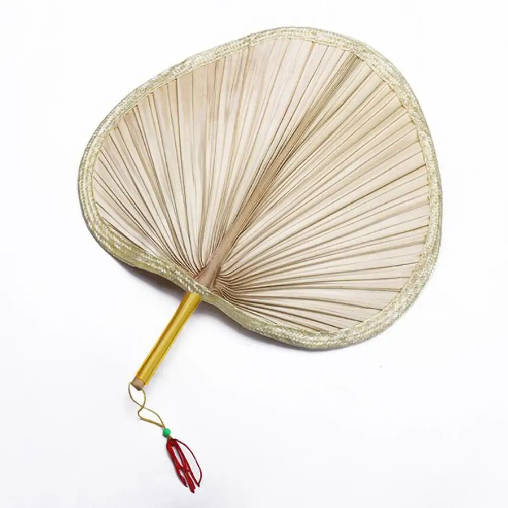 

Summer Cooling Fan Pure Natural Handmade DIY Palm Leaf Fan Mosquito Repellent Hand Fans Hone Decoration Chinese Style Hand Fan
