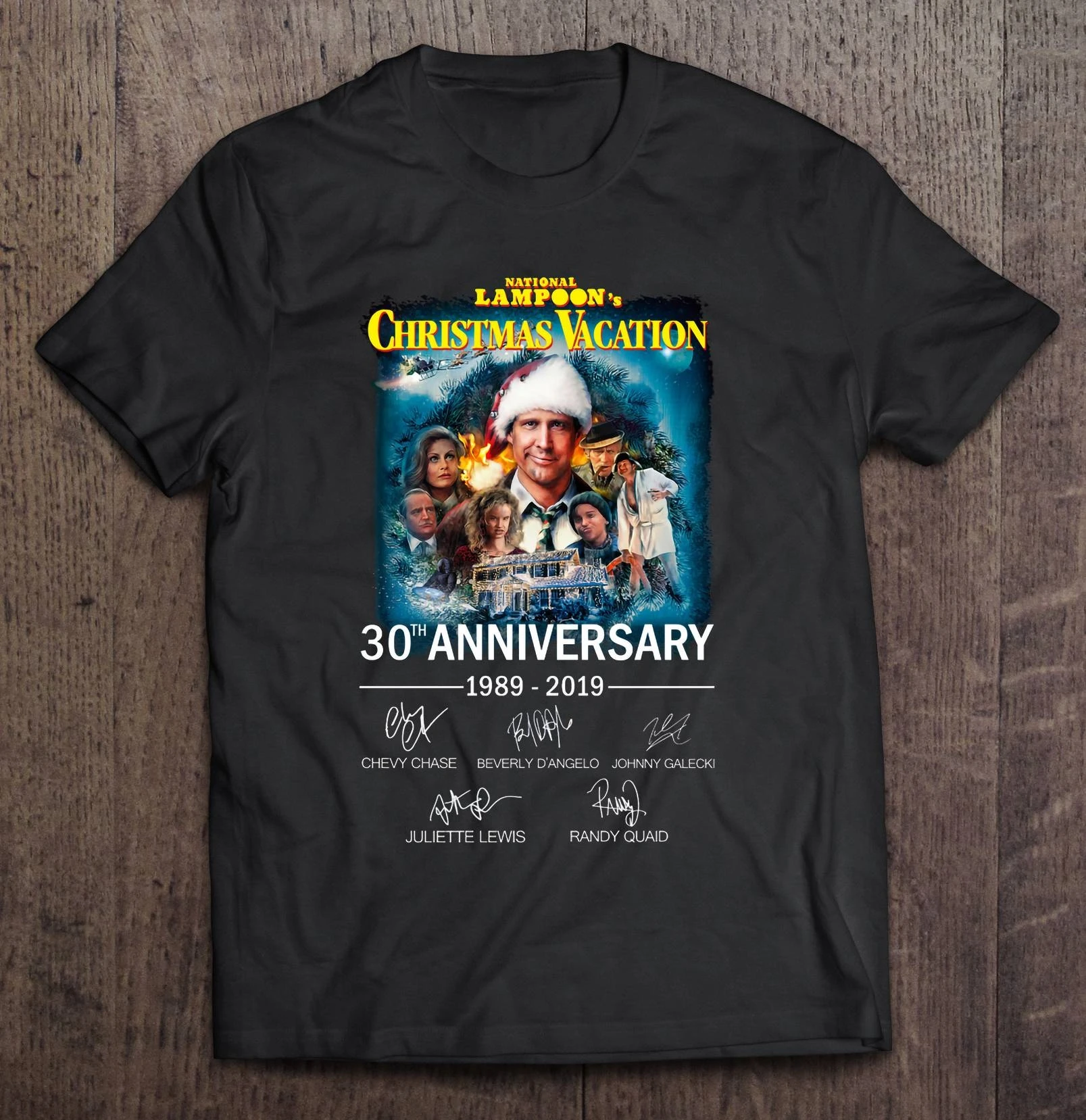 Мужская забавная футболка модная национальная Lampoon s Рождественский отдых 30 лет