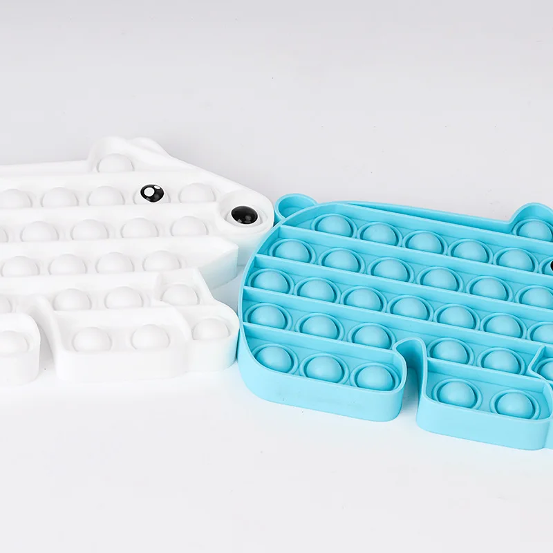 

Color animal Pop fidget toy Push It simple dimple fidgets toy for kid Bubble Antistress mini Sensory Adult kawaii antiestres toy