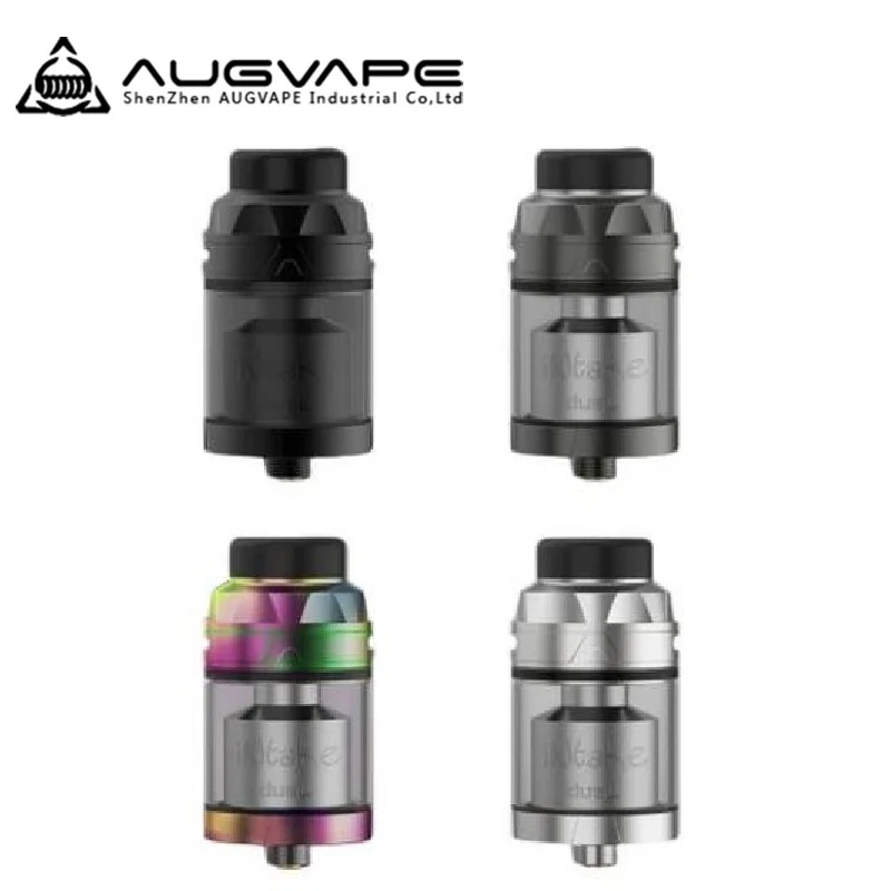 NEW Original AUGVAPE INTAKE DUAL RTA 4.2ml Capacity E-cig Atomizer w/ Dual Coils &amp 2 Air Tube Leakproof Tank Vs Zeus X/Manta |