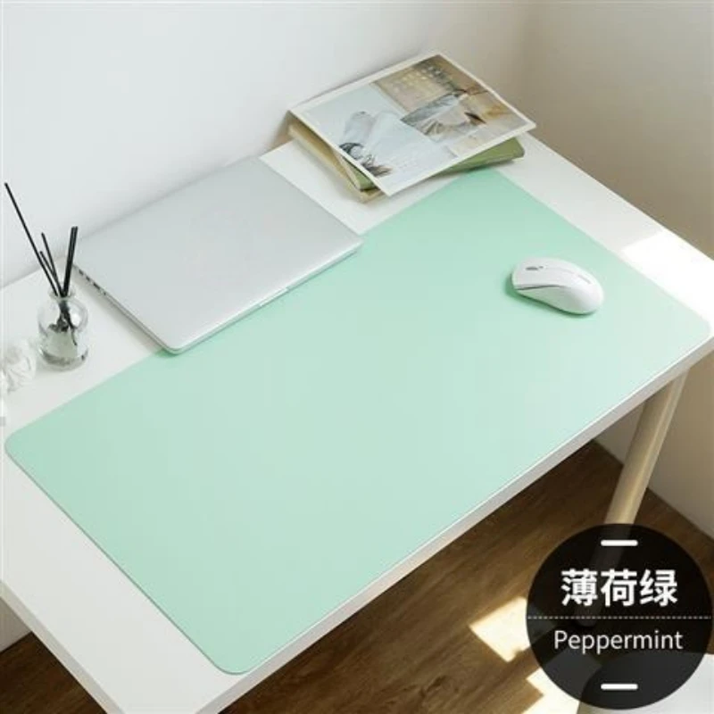 1pc large size mouse pad desk mat nonslip leather suede pads gaming gamer anti slip keyboard mouse pad for laptop pc accessories free global shipping