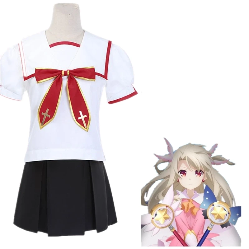 Аниме Fate/Kaleid Liner Illya Косплей Костюм Fate Kaleid волшебная девушка Kawaii Хэллоуин костюм