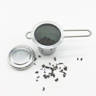 Многоразовый фильтр для заварки чая, ситечко из нержавеющей стали, фильтр для специй и трав, принадлежности для напитков, кухонные принадлежности