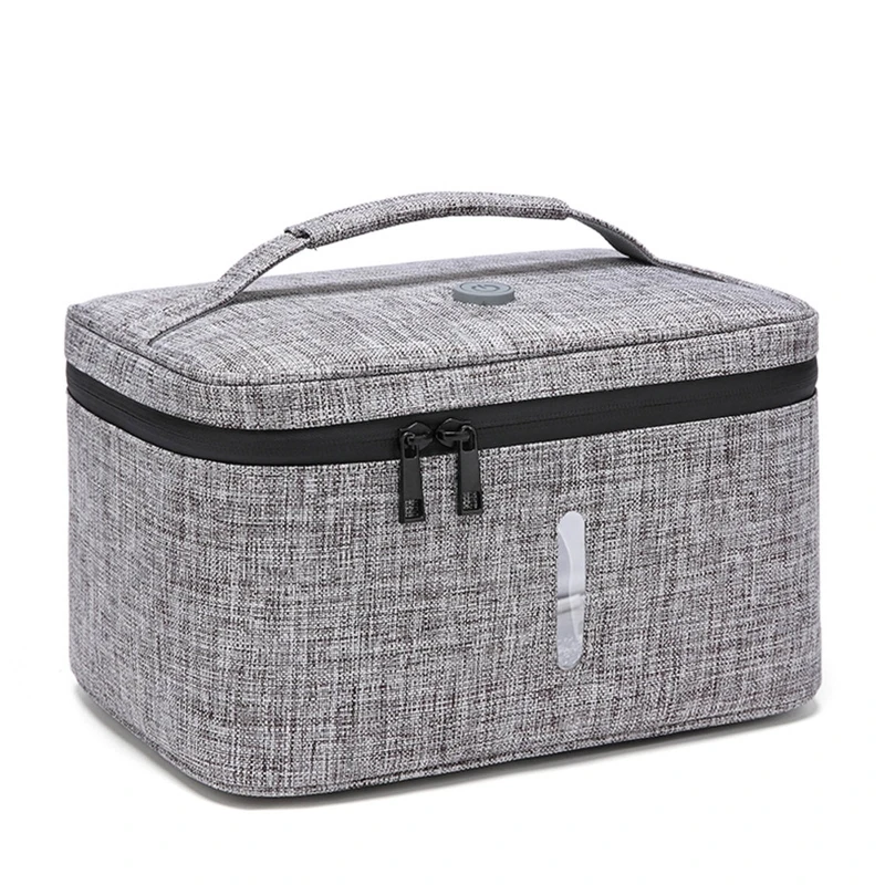 

UV Light Sanitizer Bag, Portable UVC Light Disinfection Sterilizer Box for Cell Phone, Jewelry, Watches, Glasses D0UD