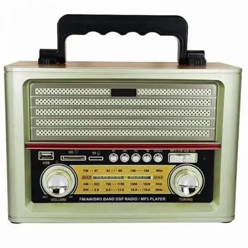 Kemai MD-1705BT Bluetooth Fm Radio USB SD Card Antenli |