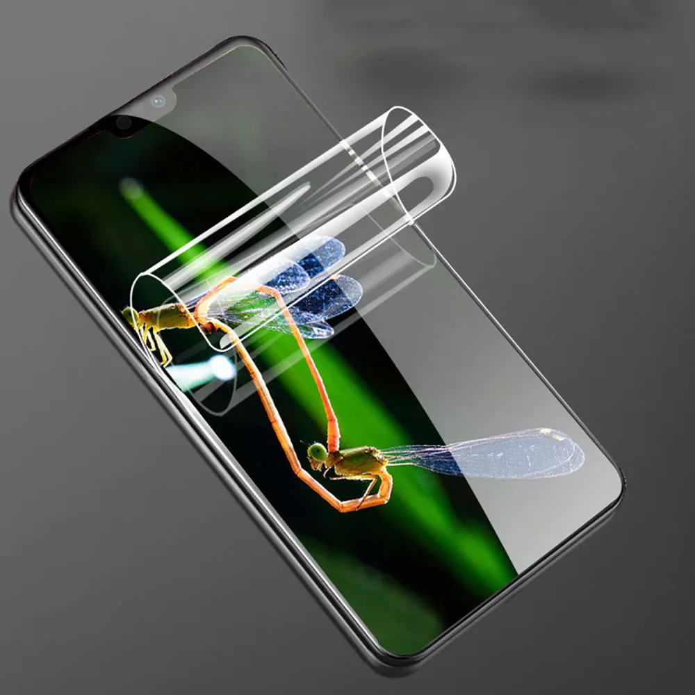 Защита экрана Гидрогелевая пленка для Motorola Lenovo Moto G7 Play Power Plus G7Play G7Power G7Plus двойная