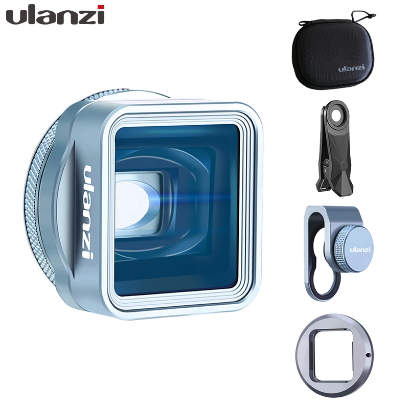 New Anamorphic ULANZI анаморфный объектив Универсальный объектив широкоугольный объектив с CPL фильтром рыбий глаз телеобъектив для iPhone Andriod телефонов - Цвет: New Anamorphic