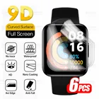 Мягкая изогнутая Гидрогелевая пленка 9D для умных часов Xiaomi Redmi Watch 2, MiWatch Lite Light, защита экрана, не стекло, 6 шт.