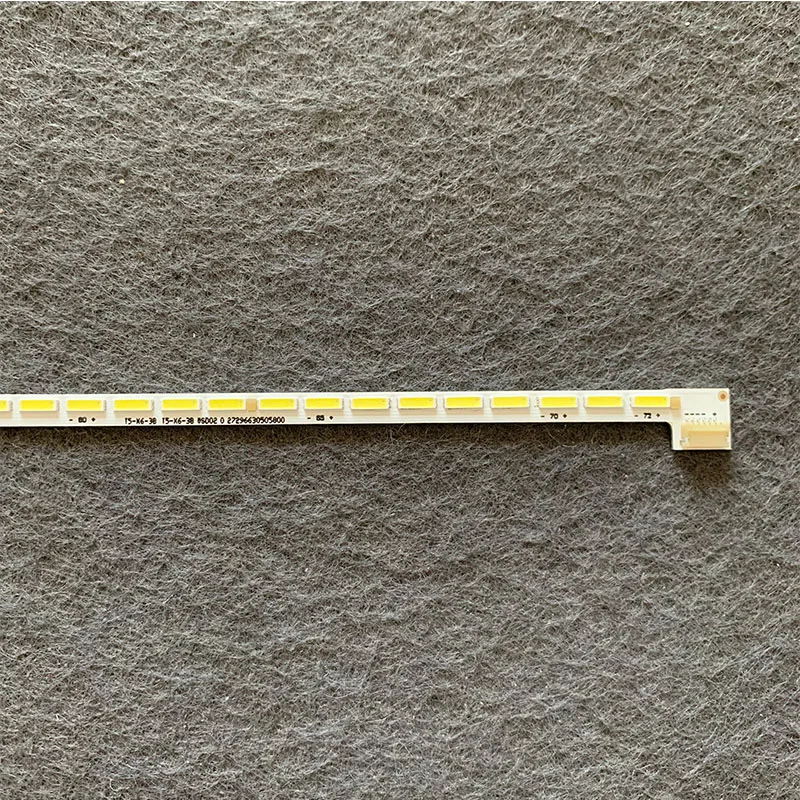 

1 шт. 605 мм Светодиодная лента для Panasonic TX-48C300B 48FLHK249BCD FIN48PREMBK LG lnnotek 48 дюймов VNB 7020PKG 72EA LSC480HJ02 LSC480HN03