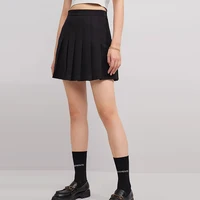 fall winter jittebug cheerleading white black mini skirt high street japanese short school uniform skirts with safety pants