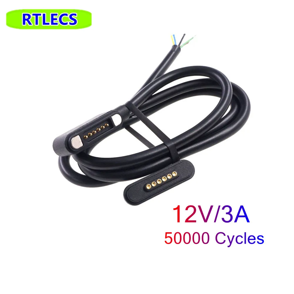 2 набора магнитный разъем 6-полюсные кабельные провода штекер гнездо мм сетка THT 3A