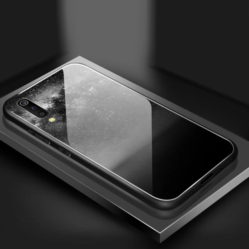 Чехол для телефона для samsung Galaxy A10 A20 A30 A40 A50 A6S A70 A8S A80 A90 закаленное Стекло крышка J4Plus M10 M20 M30 Note9 защитный чехол
