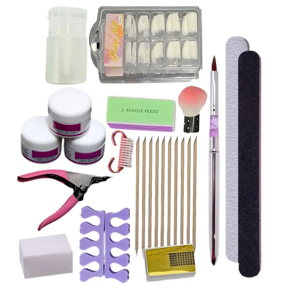 

1Set Nail Art Set Eco-friendly Sturdy Plastic Professional Manicure Pen Set for Gifts for professionals Kits