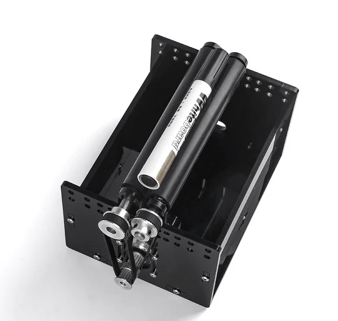 Поворотный гравировальный модуль лазерный станок ось Y с проводом шагового