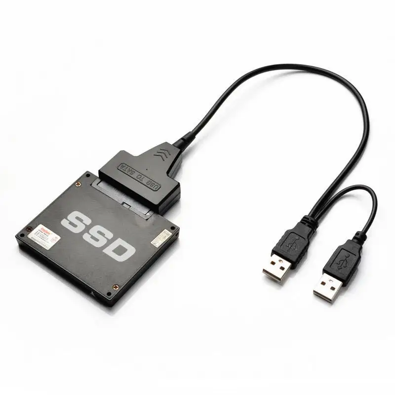 

Universal SATA To USB 2.0 Adapter Cable Notebook USB 2.0 External Hard Drive Easy Drive Data Line Cable