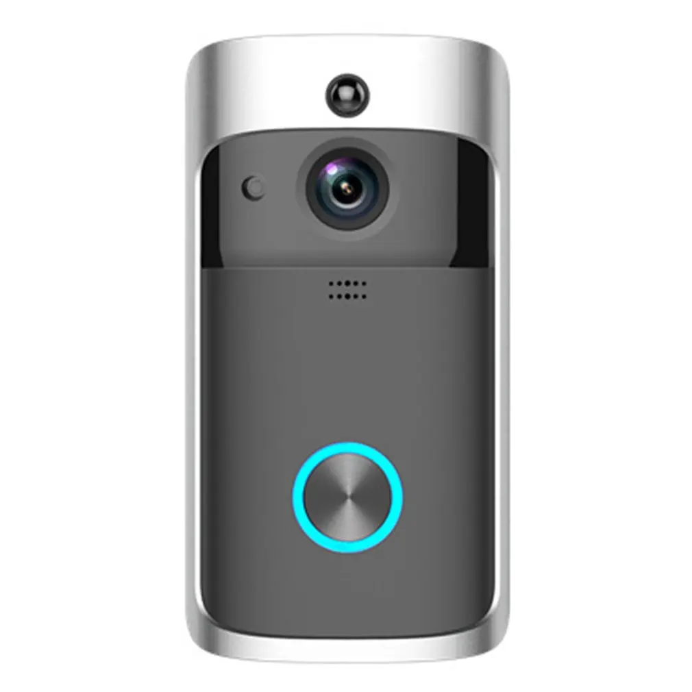 Wifi smart video doorbell Wireless WiFi Video Doorbell Smart Phone Door Ring Intercom Camera Security Bell smart phone control wireless wifi video door phone intercom 720p hd 1 0mp outdoor camera ip doorphone doorbell system p2p