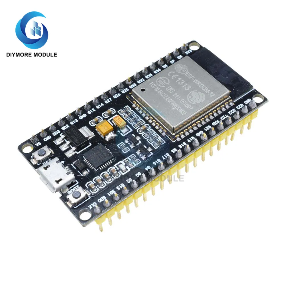 Макетная плата ESP32 CP2102 с Wi-Fi и Bluetooth, Micro USB, сверхнизкое энергопотребление для Arduino IoT Smart Home Porject