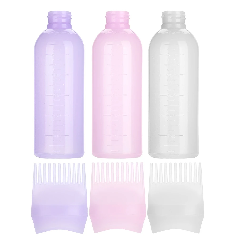 Профессиональная щетка аппликатор для мытья волос|Бутылки с аппликатором| |