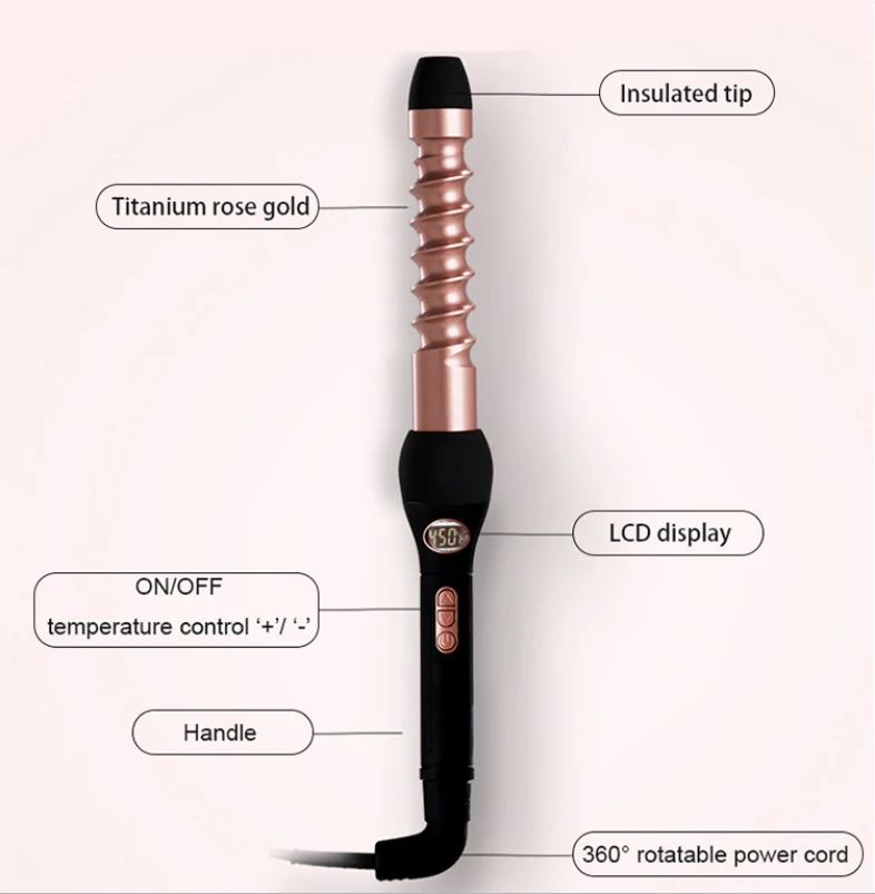 Комплект щипцов для завивки волос 3 в 1 волосы щипцы паровой утюг с сменные