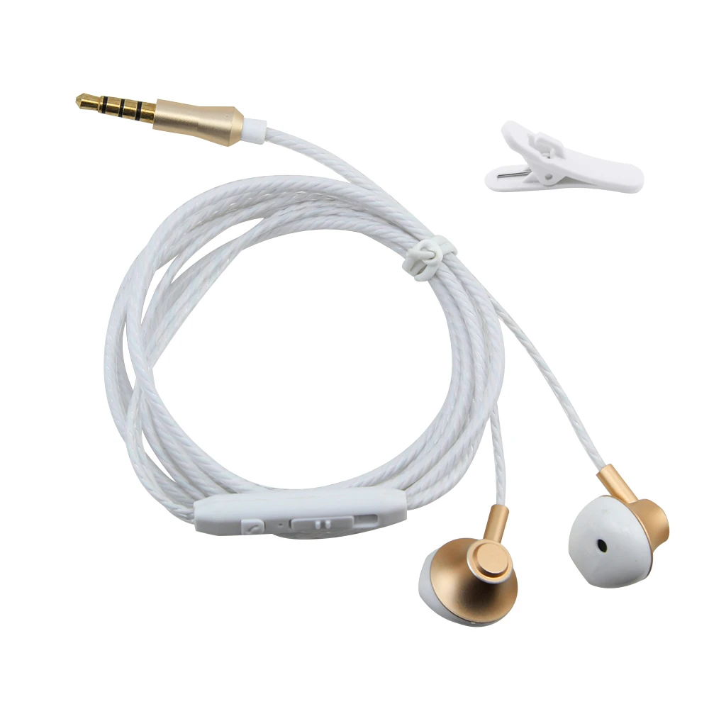 Наушники-вкладыши Hi-Fi стерео с микрофоном для Iphone Xiaomi