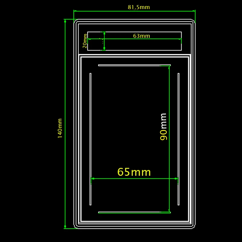 2 шт. идентификационная коробка из акрилового материала|Хранилище для дома и
