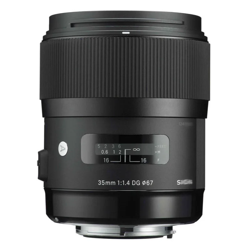 

USED lens For SIGMA Art 35mm F1.4 DG HSM For Nikon F mount SLR digital camera lens Includes UV lens and lens cap