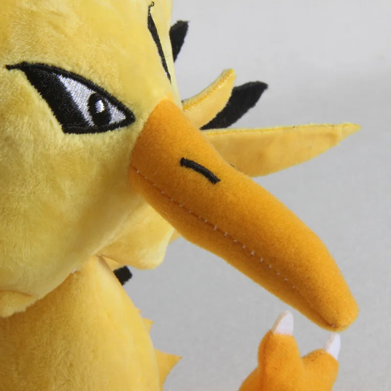 1 шт. Kawaii Zapdos плюшевые игрушки куклы милые аниме Zapdos плюшевые игрушки мягкие игрушки для детей рождественские подарки