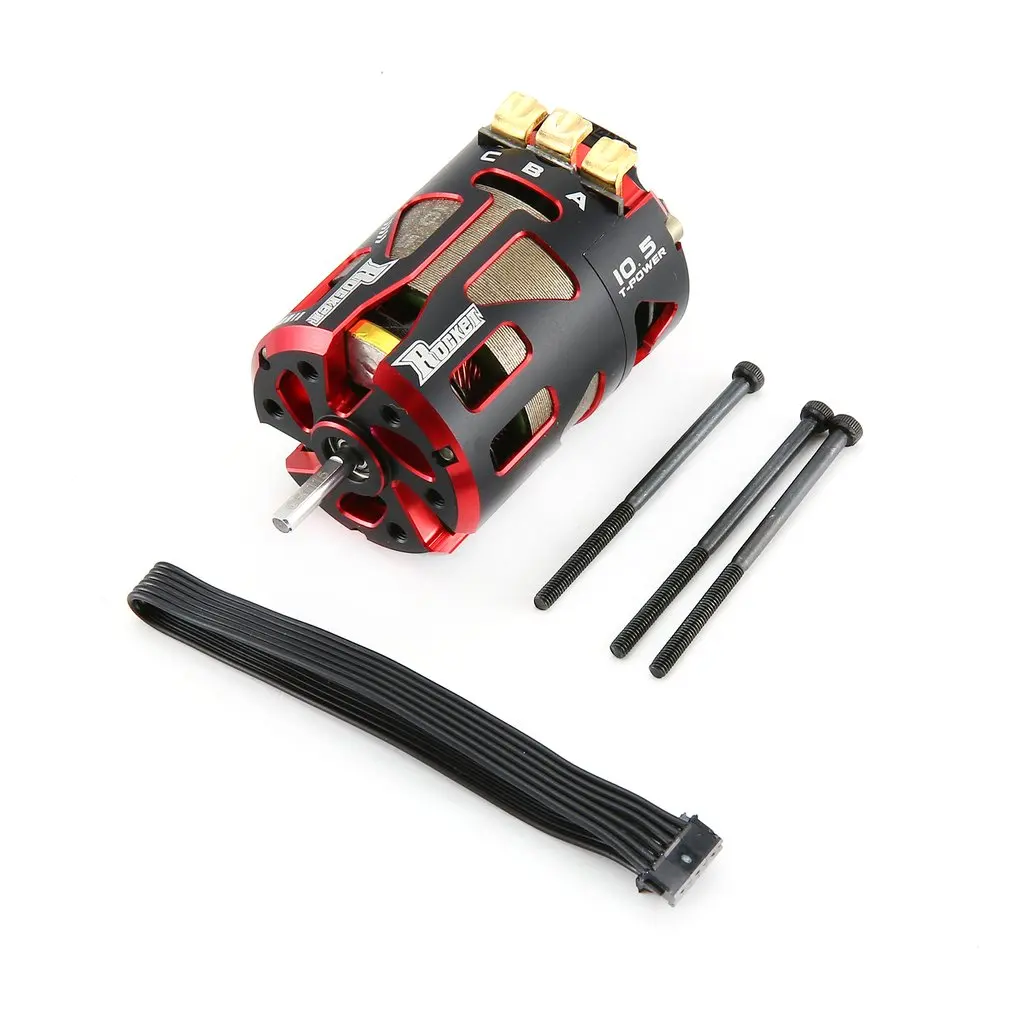 

Бессенсорный бесщеточный двигатель Rocket 540 10,5 T 27,5 T для 1/10 ON/Off-Road Rock Crawler скалолазание Дрифт-тур Радиоуправляемый автомобиль