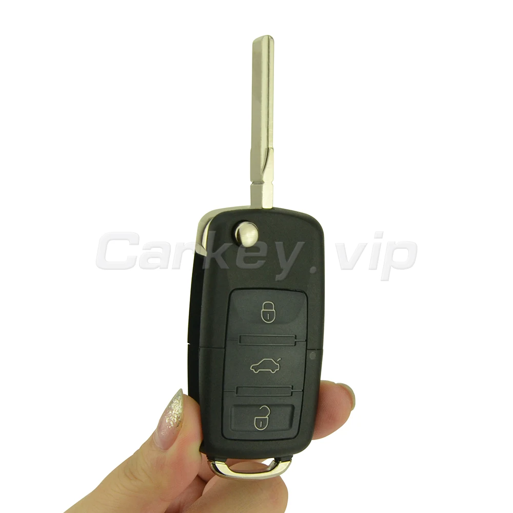 Remotekey 1KO 959 753 N 3 кнопки ID48 чип 434 МГц Автомобильный Дистанционный ключ HU66 для VW