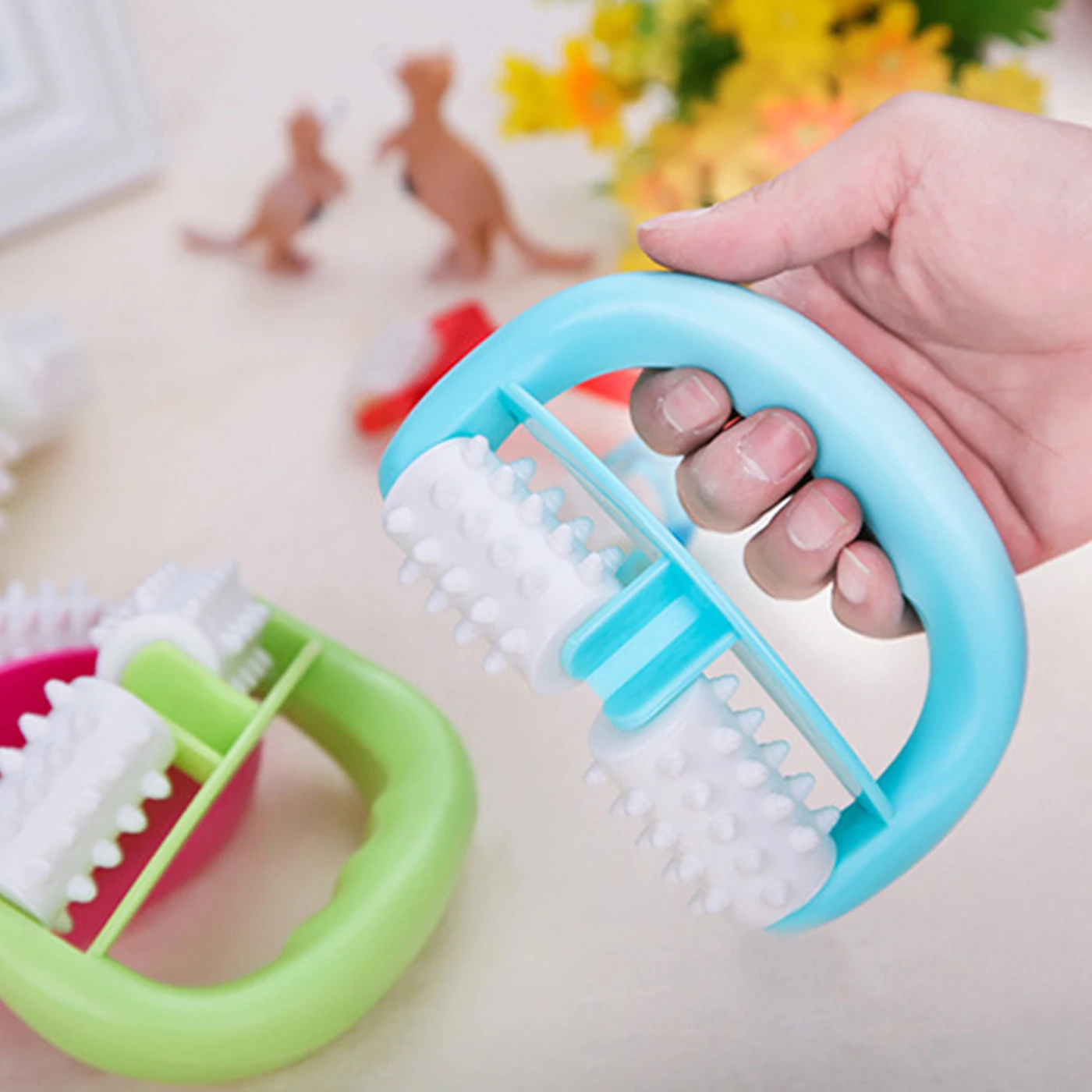 Красота массажер быстро роллер против целлюлита ручной антицеллюлитный для