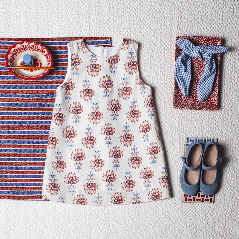

Kids Shirts 2021 New Summer Bp Brand Girls Cute Flower Print Short Sleeve Blouse Baby Toddler Fashion Tops Tees Clothes