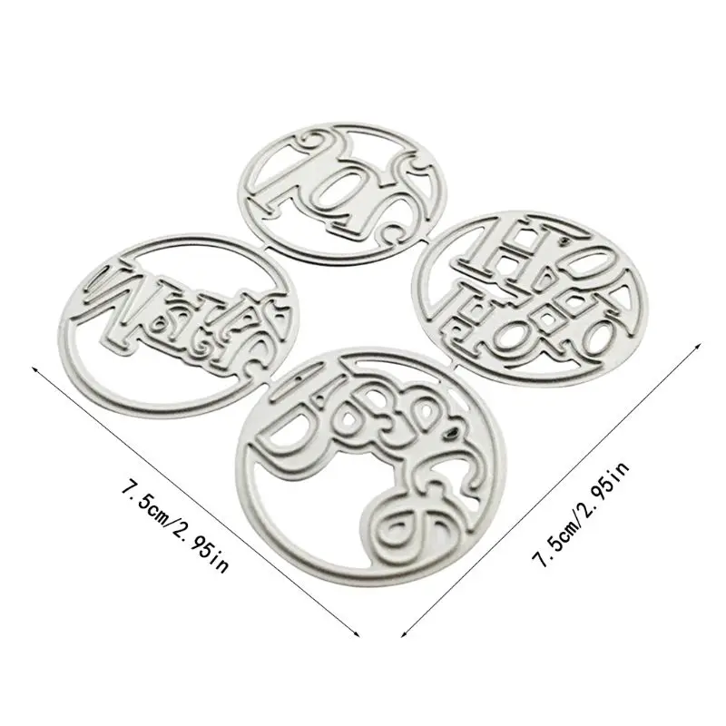 Веселые счастливые радость металлический Трафаретный вырубной штамп