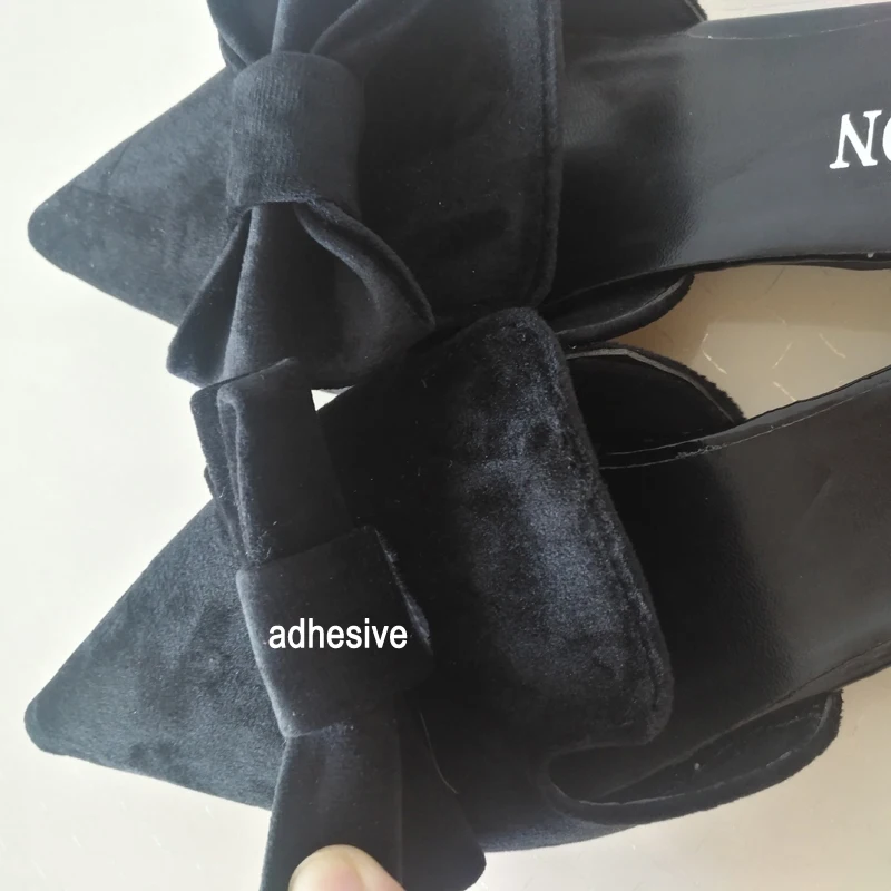 E TOY/тапочки на плоской подошве с острым носком Модные замшевые тапочки без