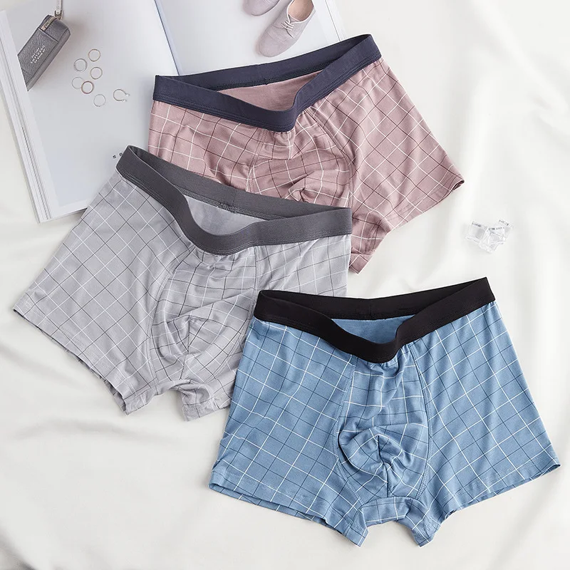 

3PCS Men's underwear modal boxer briefs