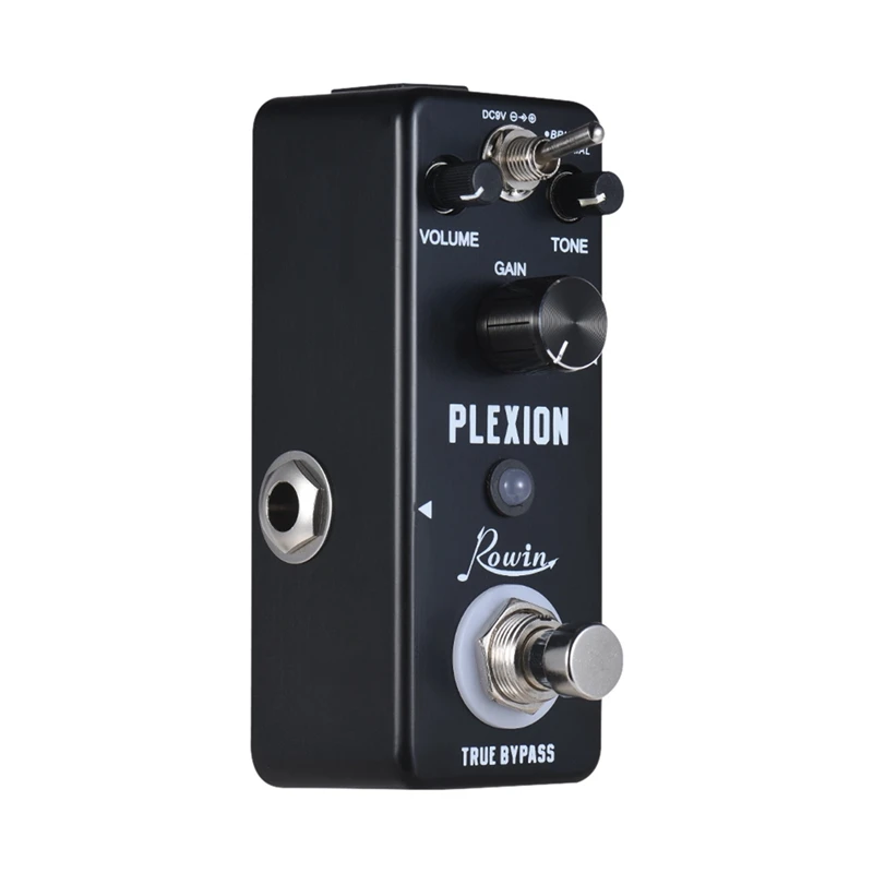 

Plexion Distortion Pedal for Guitar and Bass with Bright & Ocean Verb Digital Reverb Guitar Effect Pedal 3 Modes Roo