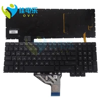 ovy us sw replacement keyboards for hp omen 15 ce ce017na backlit keyboard english swiss black red keys laptop parts original