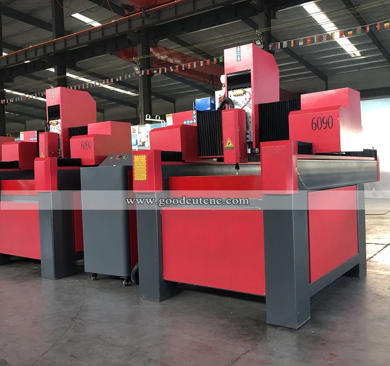 

6090 3.5kw 5.5kw water cooling spindle router cutting aluminium mini metal cnc milling machine