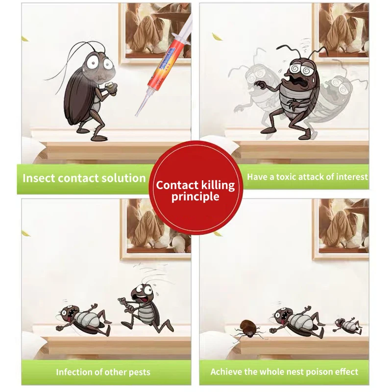 Гелевая приманка для борьбы с тараканами безопасный инсектицид эффективный