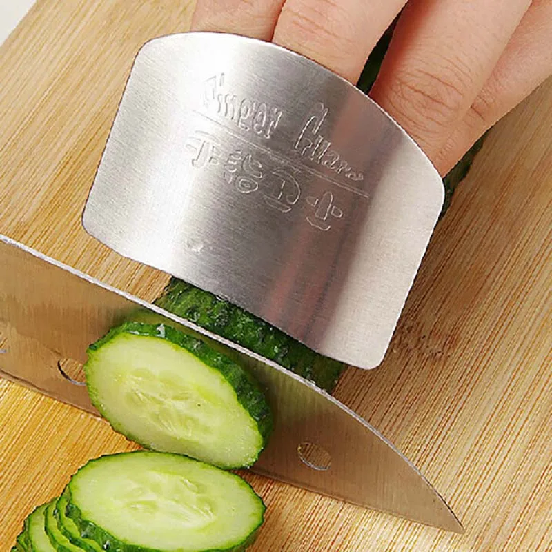 

Rvs Keuken Tool Hand Vinger Protector Mes Cut Slice Veilig Guard