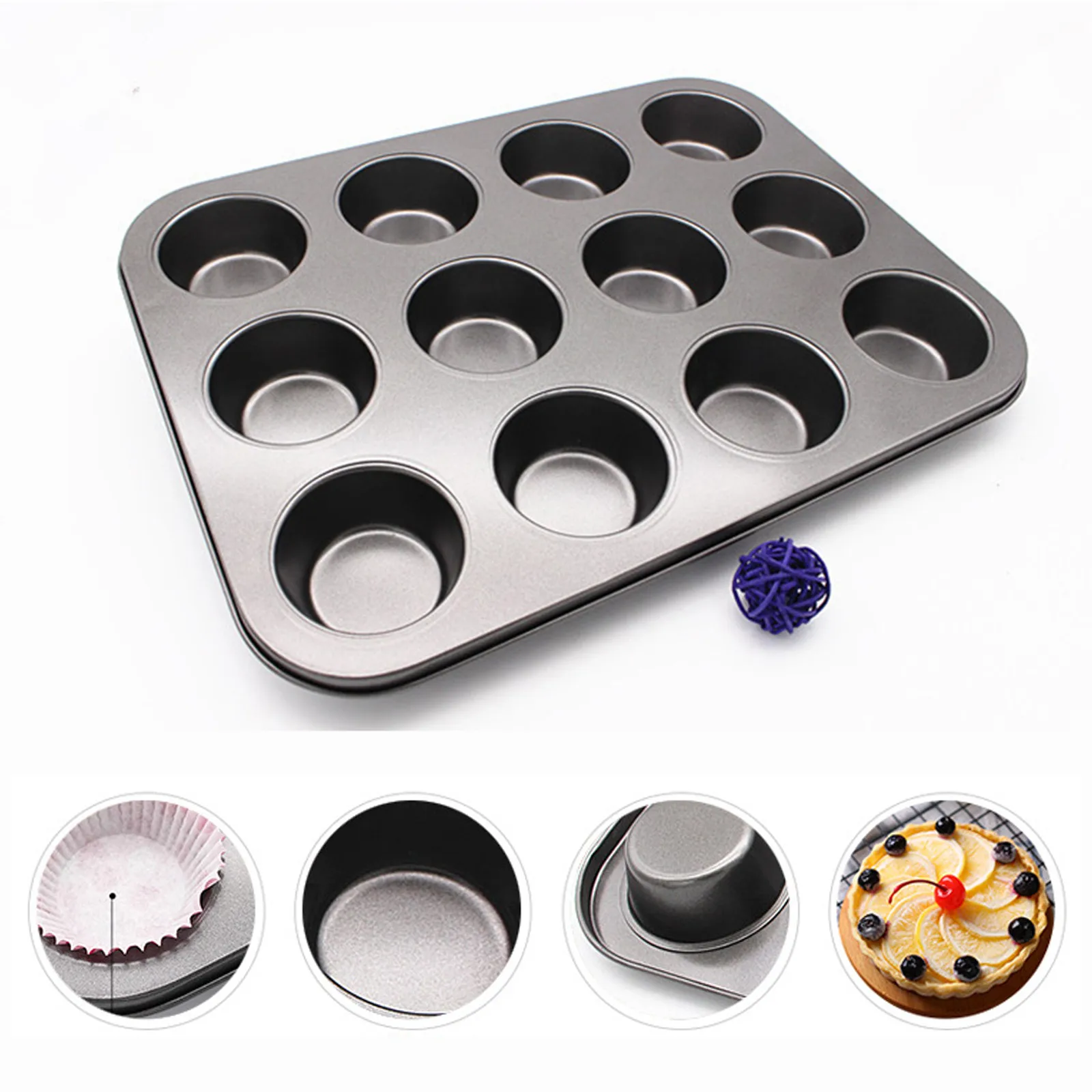 

Carbon Steel Half Ball Mould Diy Chocolate Cupcake Cake Muffin Baking Mold Cupcake Mold Fondant Kitchen Baking Tool Cake Mold