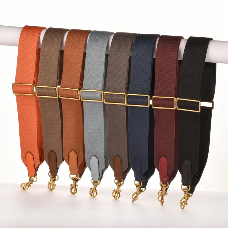 Adjustable 5cm Canvas Ribbon Shoulder Strap Women 's Bag Replacement Shoulder Strap Bucket Bag Accessories Crossbody Strap