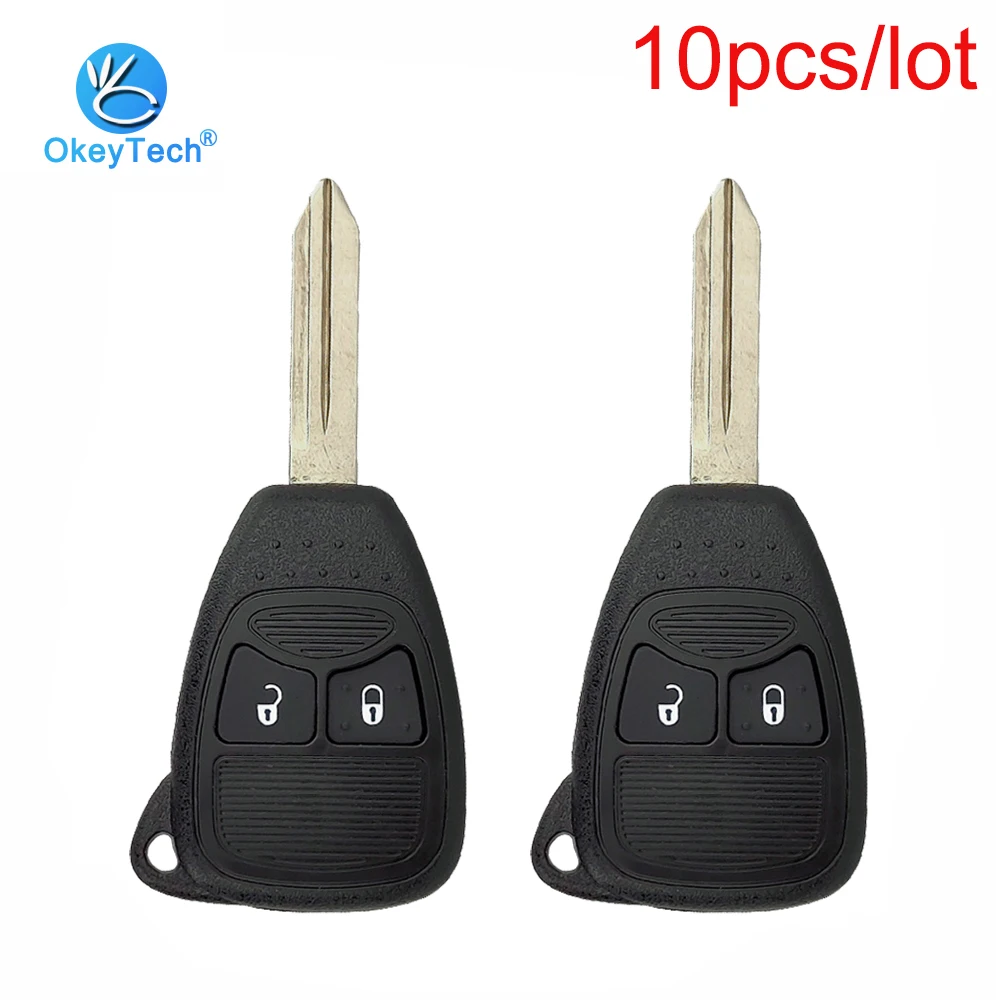 

OkeyTech 10 шт./лот, для автомобильных ключей Chrysler Pacifica 300C, Dodge
