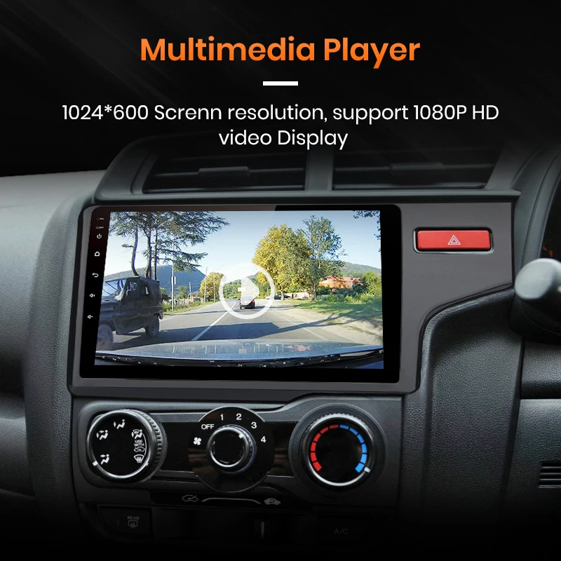 Автомагнитола AWESAFE PX9 для Honda Fit Jazz мультимедийный видеоплеер с GPS-Навигатором