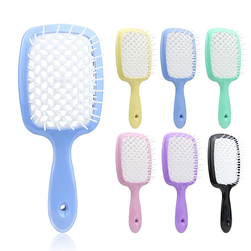

Soap Comb Vented Hair Brush Salon Styling Tools Large Plate Combs Massage Girls Ponytail Comb for Home Use Drop Shipping