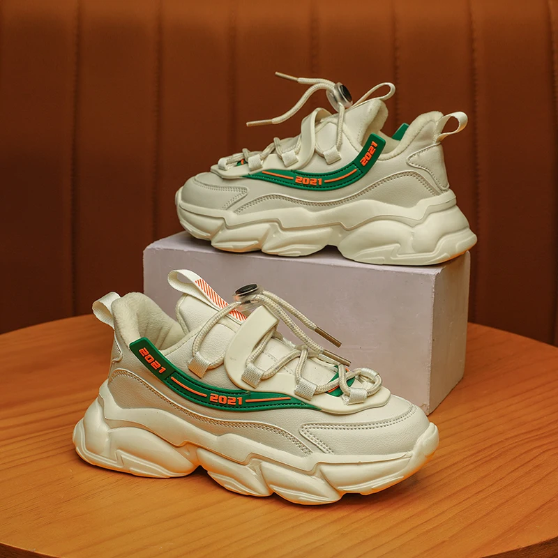 

2021 New Kids Shoes Fashion Sneakers for Boys Girls Plush Warm Sports Running Shoes Lightweight Children Casual Walking Shoes